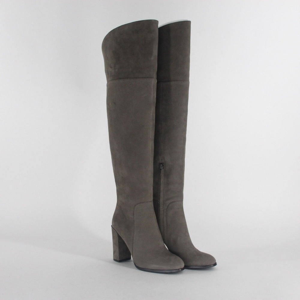 Kenneth Cole NY Jack Cement Knee Block Boots 5
